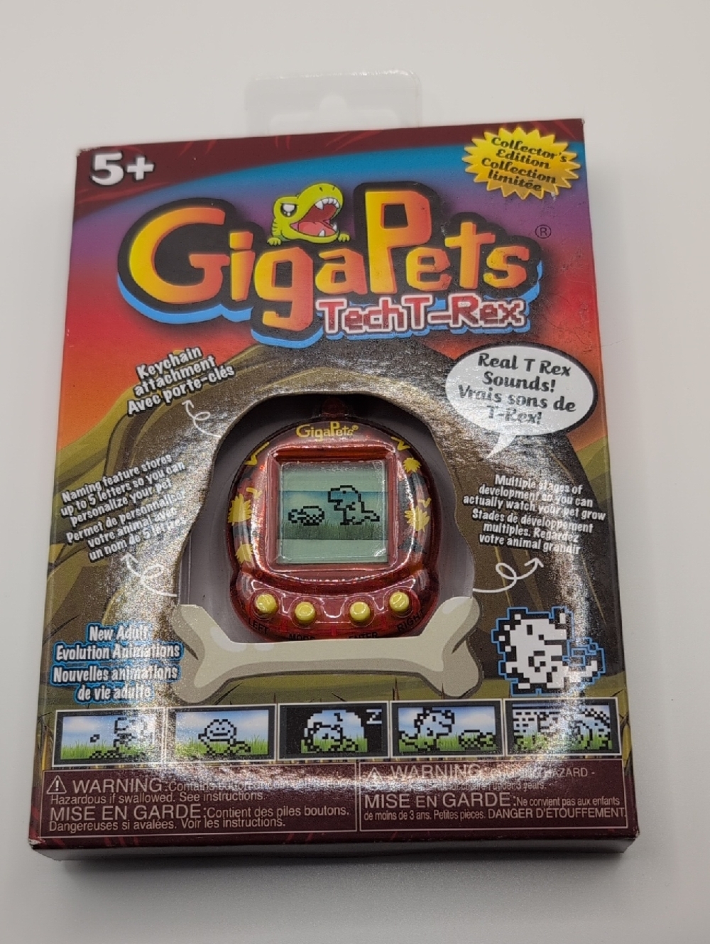 Tech T-Rex Virtual Pet Toy - Red
